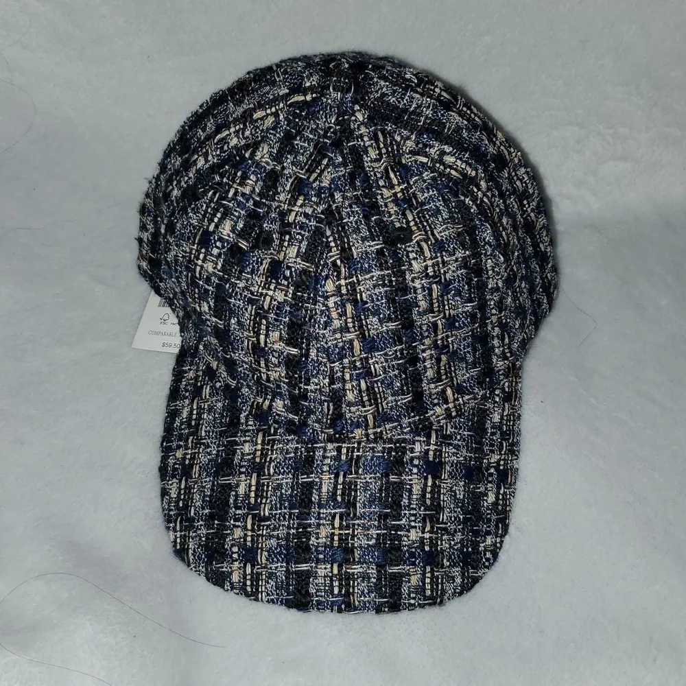 NWT J. Crew Unisex Tweed Baseball Cap